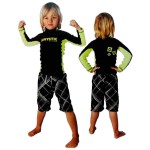 Детская лайкра Mystic 2014 Star Rash Vest Kids L/S Black