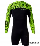 Гидрокостюм Mystic Empire 3/2 D/L Longarm Shorty Black/Green