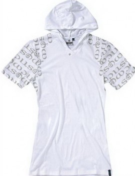 Женская футболка c капюшоном Mystic 2011 Tee Velocity White