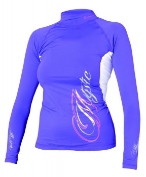 Женская лайкра Mystiс 2012 Hypnotize Rash Vest L/S Women Purple