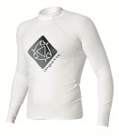Гидромайка Mystic 2012 Star Rash Vest Men L/S White