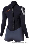 Гидрокостюм Mystic 2016 Diva 3/2 D/L Longarm Super Shorty Backzip Women Black
