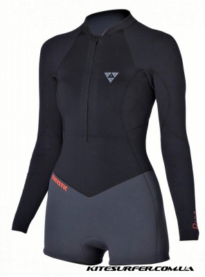Mystic 2016 Diva 3/2 D/L Longarm Super Shorty Frontzip Women Black