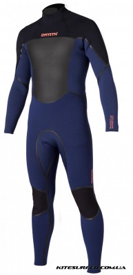 Мужской гидрокостюм Mystic 2016 Black Star 5/4 D/L Fullsuit Navy