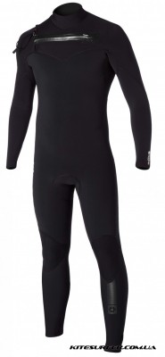 Мужской гидрокостюм Mystic 2016 Majestic 3/2 D/L Fullsuit Fron Black