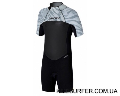 Гидрокостюм Mystic 2015 Star 3/2 D/L Shorty Junior flatlock Zebra