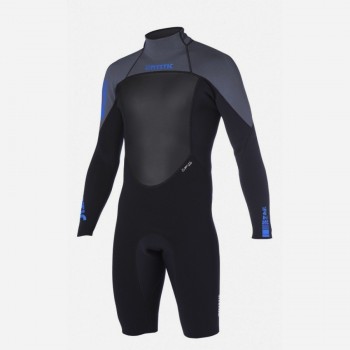  Гидрокостюм Mystic 2014 Star 3/2 D/L Longarm Shorty flatlock Grey