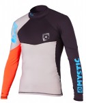 Лайкра Mystic 2015 Crossfire Rash Vest L/S Orange 