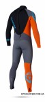 Гидрокостюм Mystic 2015 Crossfire 5/4 D/L Fullsuit Grey