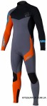 Гидрокостюм Mystic 2015 Crossfire 5/4 D/L Fullsuit Grey