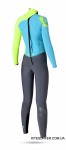 Гидрокостюм Mystic 2015 Diva 5/4 D/L Fullsuit Backzip Women Teel
