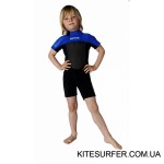 Гидрокостюм Mystic 2015 Star 3/2 D/L Shorty Kids flatlock Blue