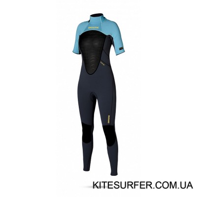 Женский гидрокостюм  Mystic 2015 Star 3/2 D/L Shortarm Women flatlock Grey