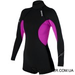 Гидрокостюм Mystic 2014 Diva 3/2 D/L Longarm Super Shorty Black/Pink