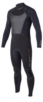 Гидрокостюм Mystic Black Star 5/4 D/L Fullsuit Black, тёплый гидрокостюм 5/3, 5/4