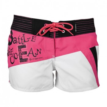 Короткие женские гидрошорты Mystic 2011 Boardshorts Phantom Caviar - модные розовые шорты для воды