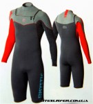 Гидрокостюм Mystic 2016 ND 2/2 D/L Longarm Shorty Frontzip Red
