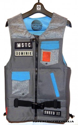 Жилет Mystic 2016 The Magician Wakeboard Vest Grey