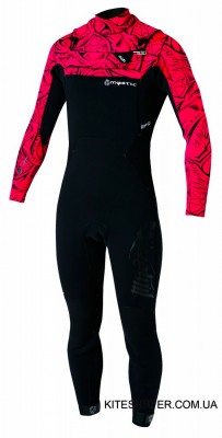 Гидрокостюм Mystic Empire 3/2 D/L Fullsuit Black/Red