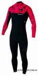 Гидрокостюм Mystic Empire 3/2 D/L Fullsuit Black/Red