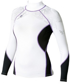 Лайкра для женщин Maui Magic Hana Rash Vest L/S Purple