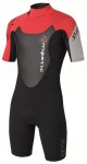 Гидрокостюм Mystic Star 3/2 D/L Shorty Black/Red