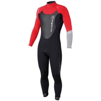 гидрокостюм, Mystic Star  3/2 D/L Fullsuit Black/Red, цена