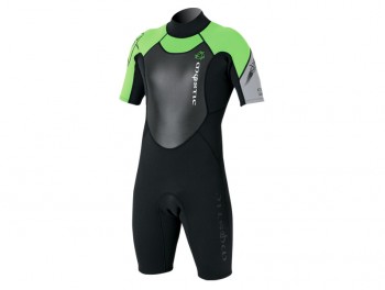 Детский короткий гидрокостюм Mystic Star 3/2 D/L Shorty Junior Green