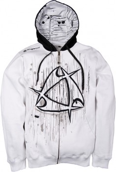Теплая белая толстовка Sweat Diablo Bright White для зимнего отдыха