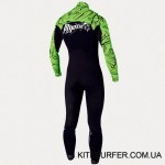 Гидрокостюм Mystic Empire 3/2 D/L Fullsuit Black/Green