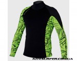 Гидромайка Mystic 2012 Empire Vest L/S Black\Green