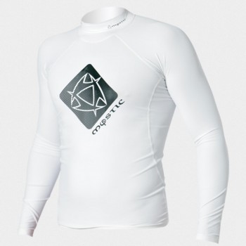 Подростковая гидромайка Mystic 2014 Star Rash Vest Junior L/S White 