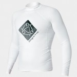 Подростковая лайкра Mystic 2014 Star Rash Vest Junior L/S White
